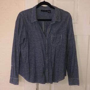 DKNY Jean button up jacket
